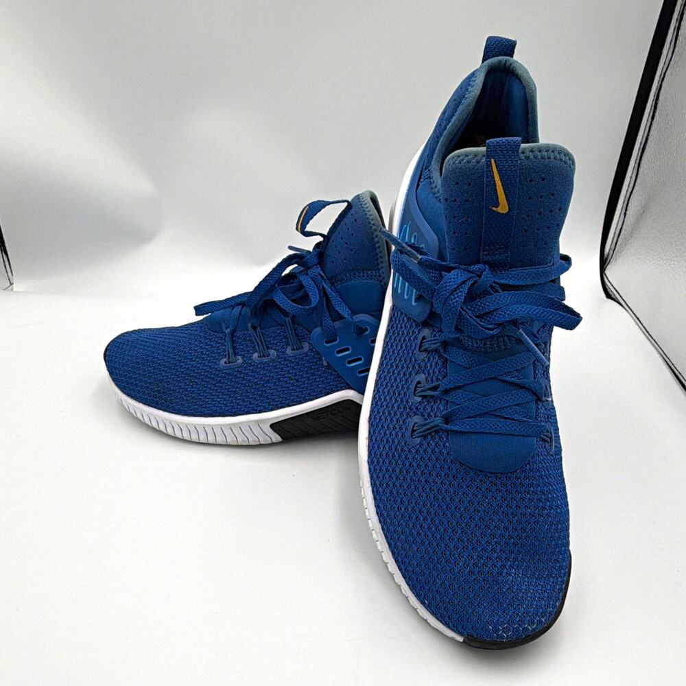 Nike Free Metcon Team Royal Men's Lace-Up Low Top Training Sneakers AH8141